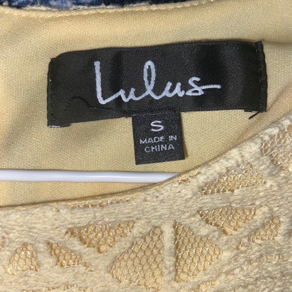 Lulus Yellow Dress - Picture 3 of 4